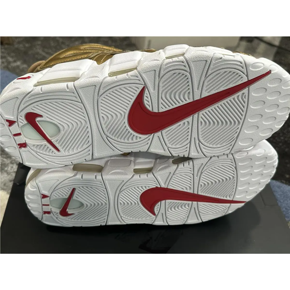 Nike shoes - Nike Air More Uptempo - Air More Uptempo - 902290-700 - Gold (UPC: 0666032567630) 7