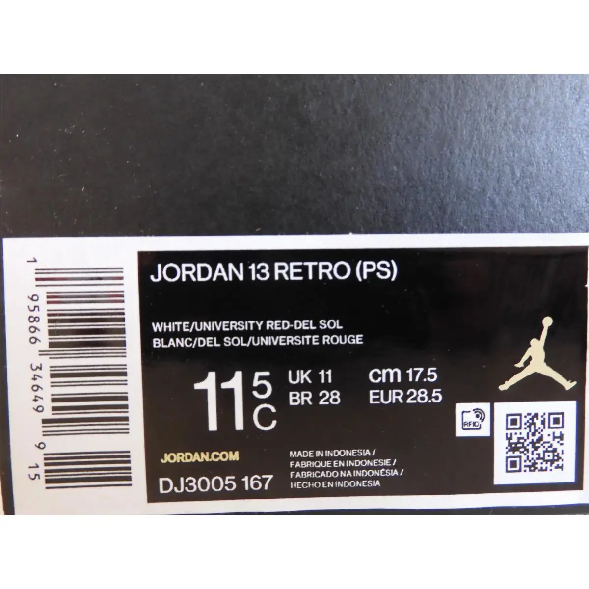Nike shoes - Jordan 13 - White (UPC: 195866346499) 3