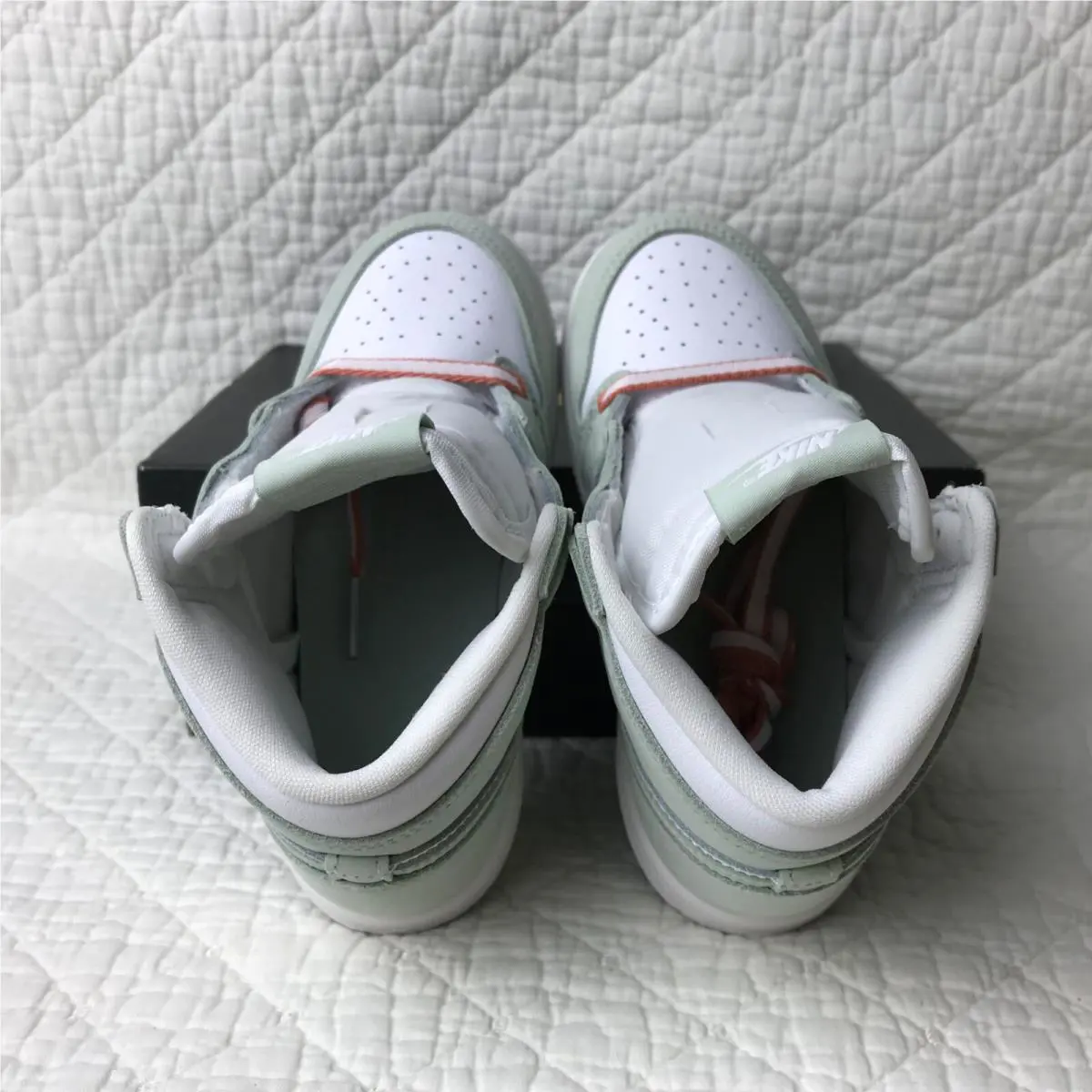 Nike shoes - Air Jordan 1 - Air - CU0450-002 - Seafoam/White-Healing Orange 8