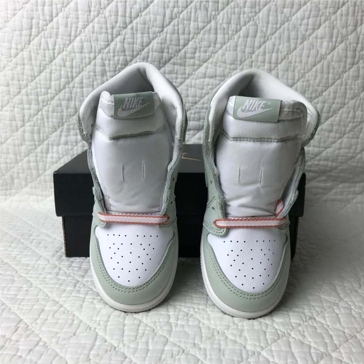 Nike shoes - Air Jordan 1 - Air - CU0450-002 - Seafoam/White-Healing Orange 7