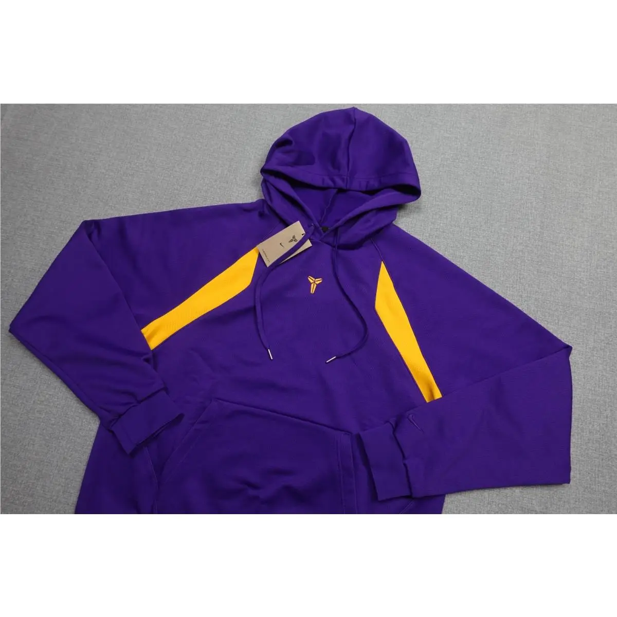Nike Kobe Hoodie Mens Large Purple Sweatshirt Sweater Basketball Therma-fit