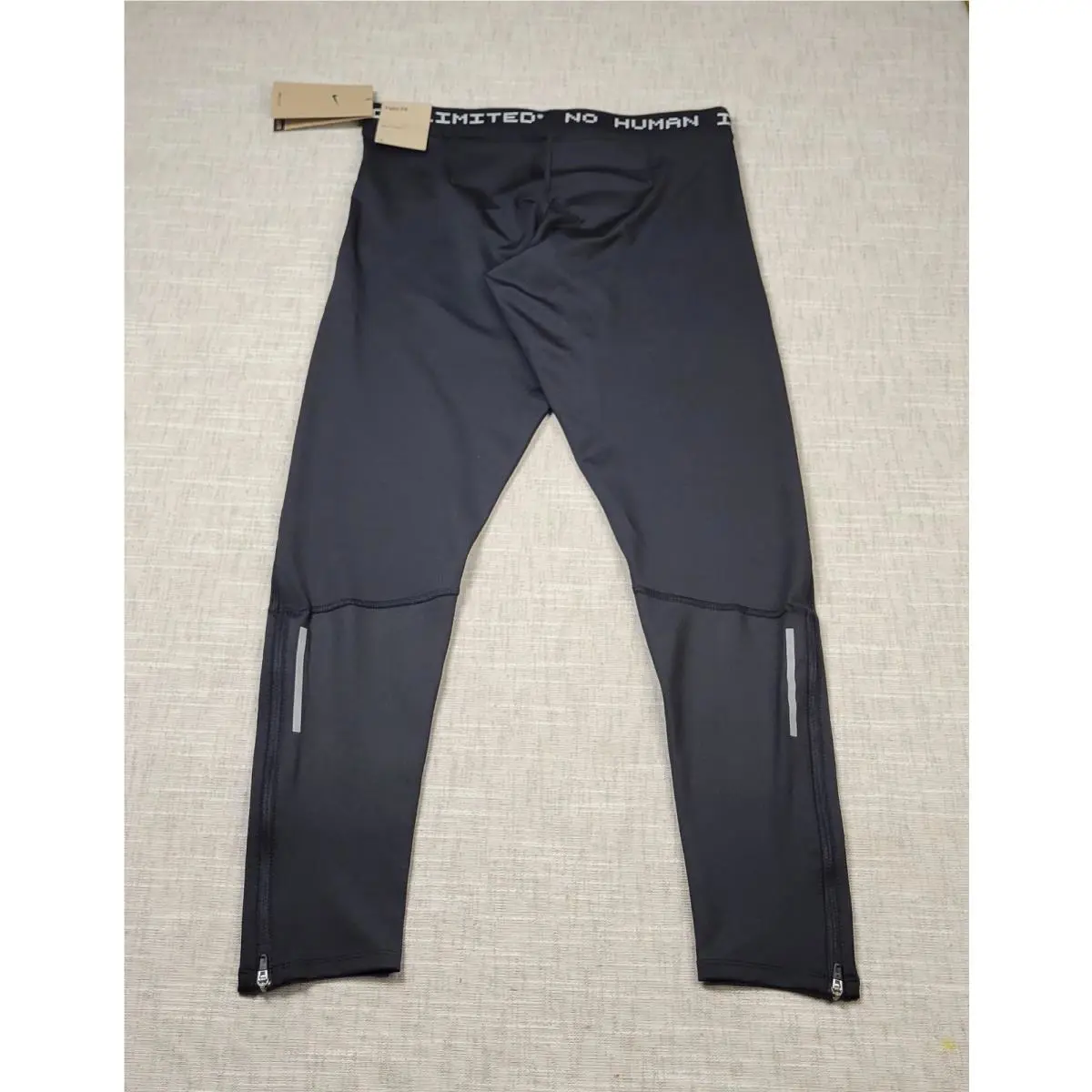 Nike clothing - Nike X Eliud Kipchoge Challenger Sub 2 Racing Tights - DX6978 010 - Black White Red Green 0