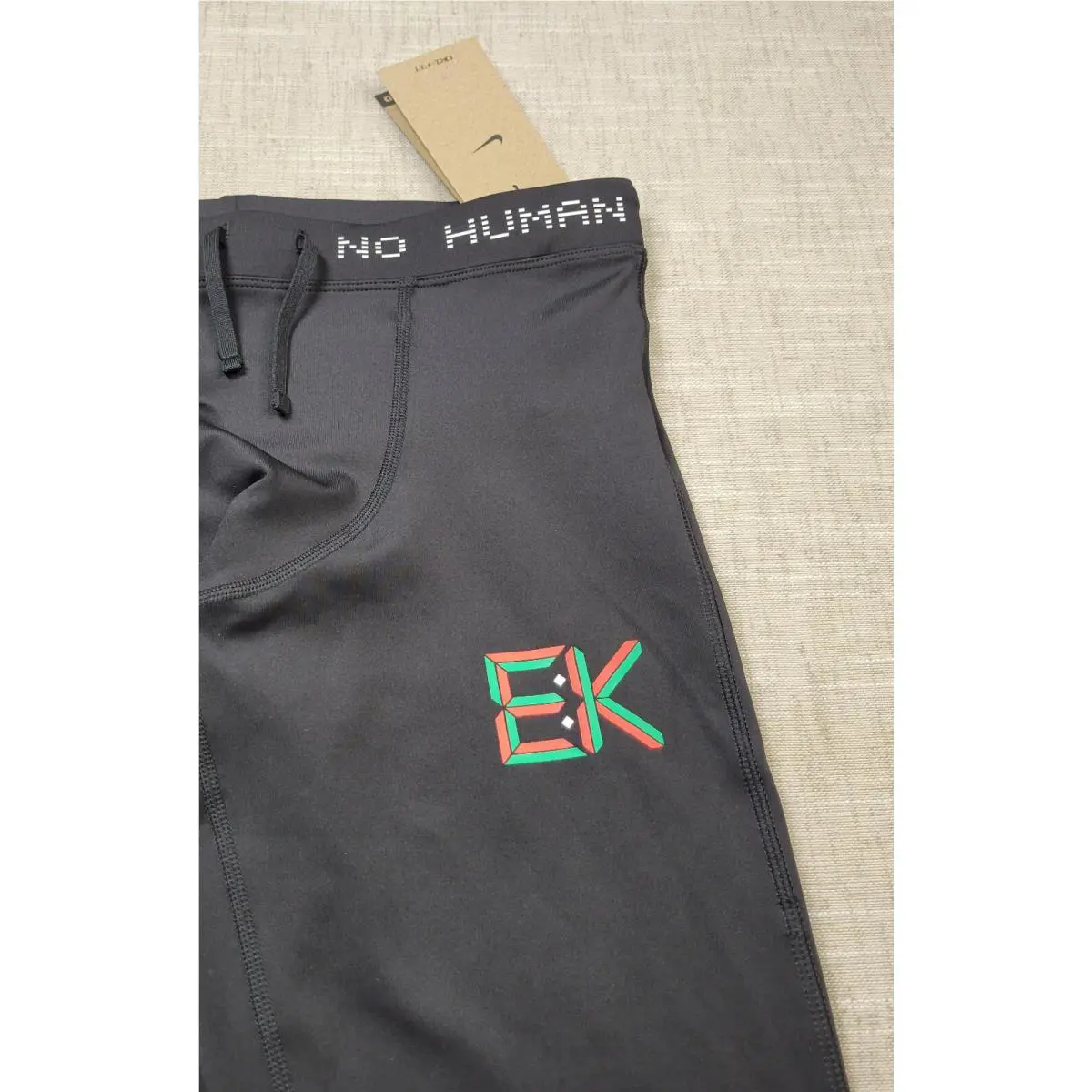Nike clothing - Nike X Eliud Kipchoge Challenger Sub 2 Racing Tights - DX6978 010 - Black White Red Green 3