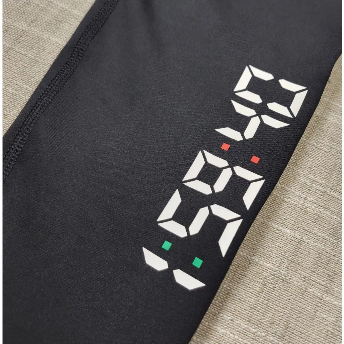 Nike clothing - Nike X Eliud Kipchoge Challenger Sub 2 Racing Tights - DX6978 010 - Black White Red Green 6