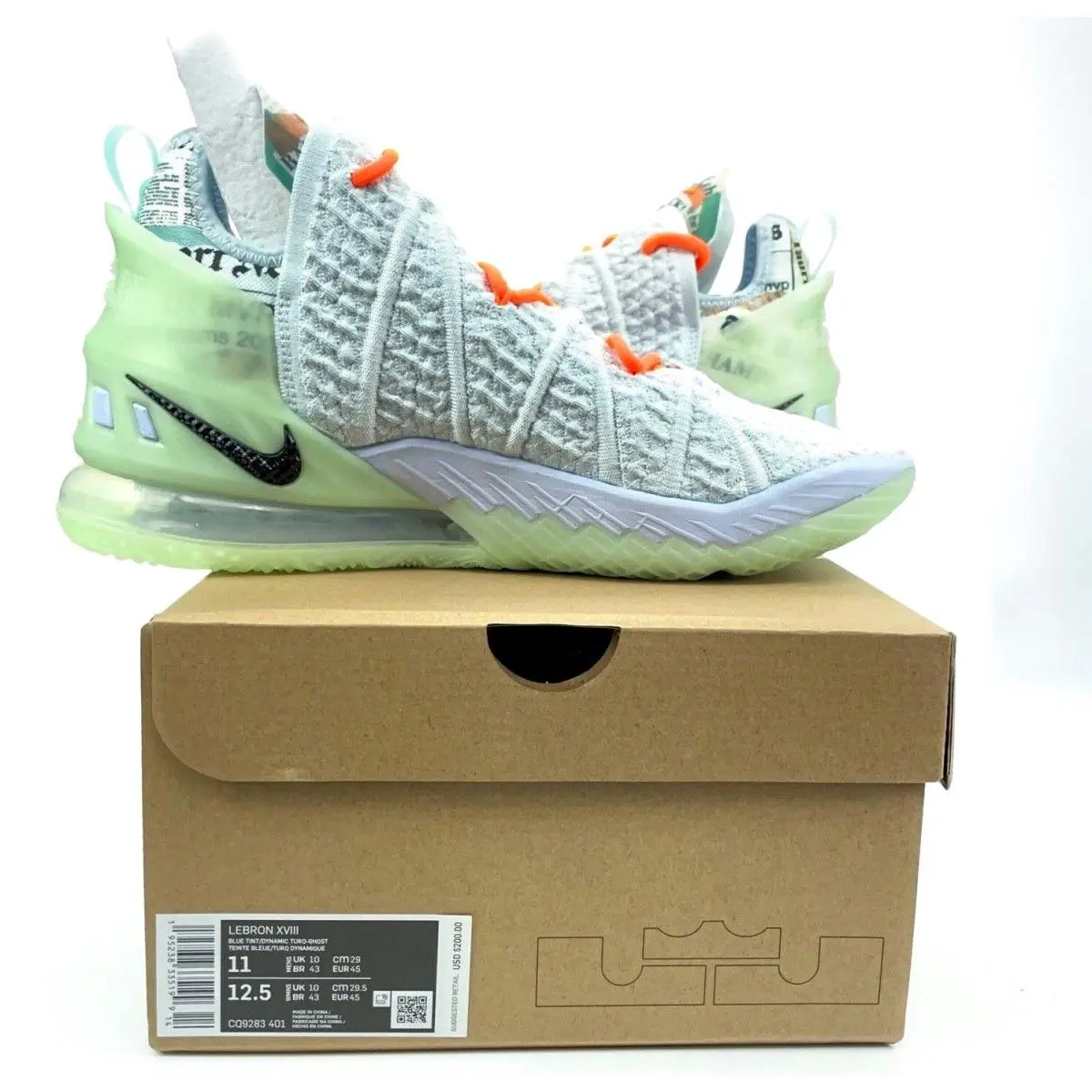 Nike shoes - Dynamic Turq-Ghost - Dynamic - CQ9283401 - Multicolor 5
