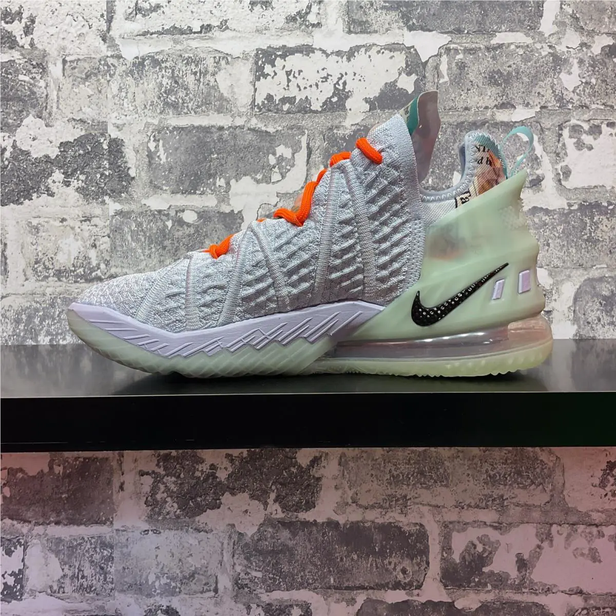 Nike shoes - Nike LeBron 18 - LeBron - CQ9283-401 - White 0