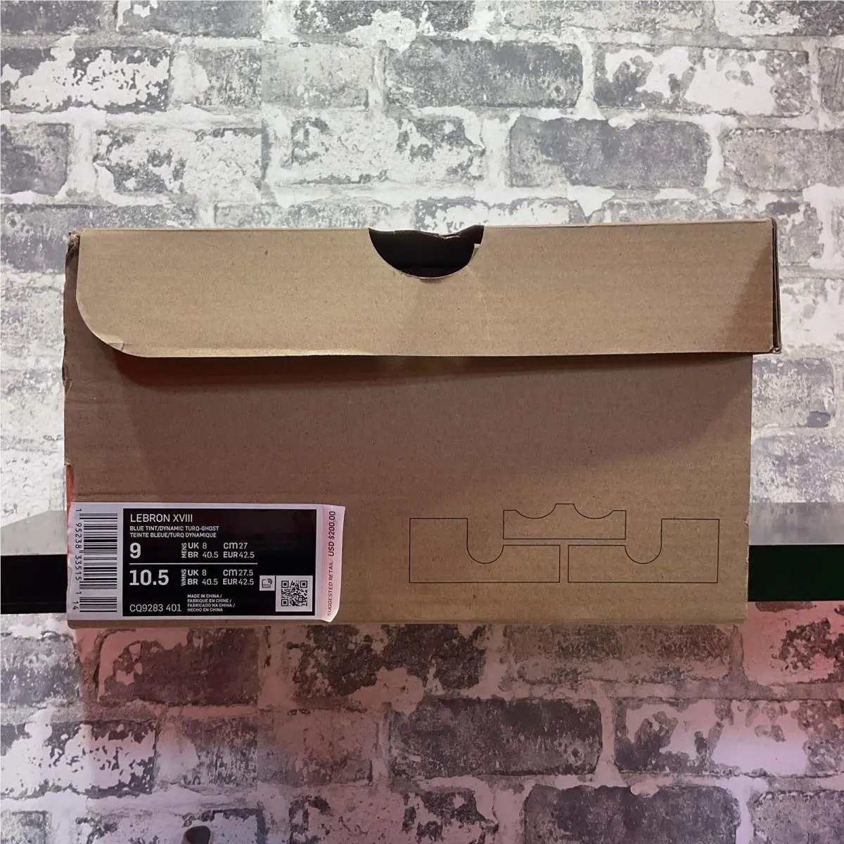 Nike shoes - Nike LeBron 18 - LeBron - CQ9283-401 - White 7