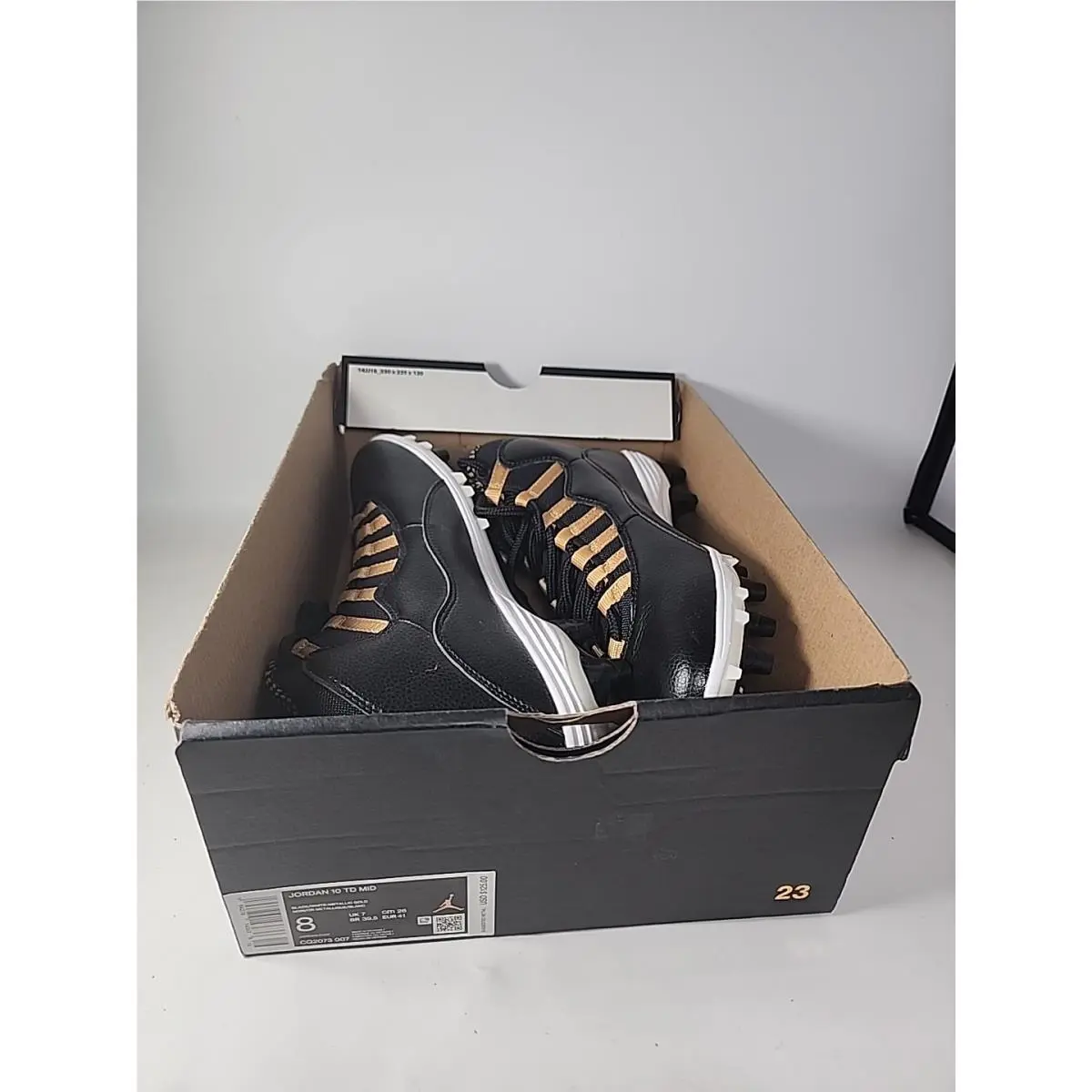 Nike shoes - Jordan 10 Mid - Mid - CQ2073-007 - Black 1