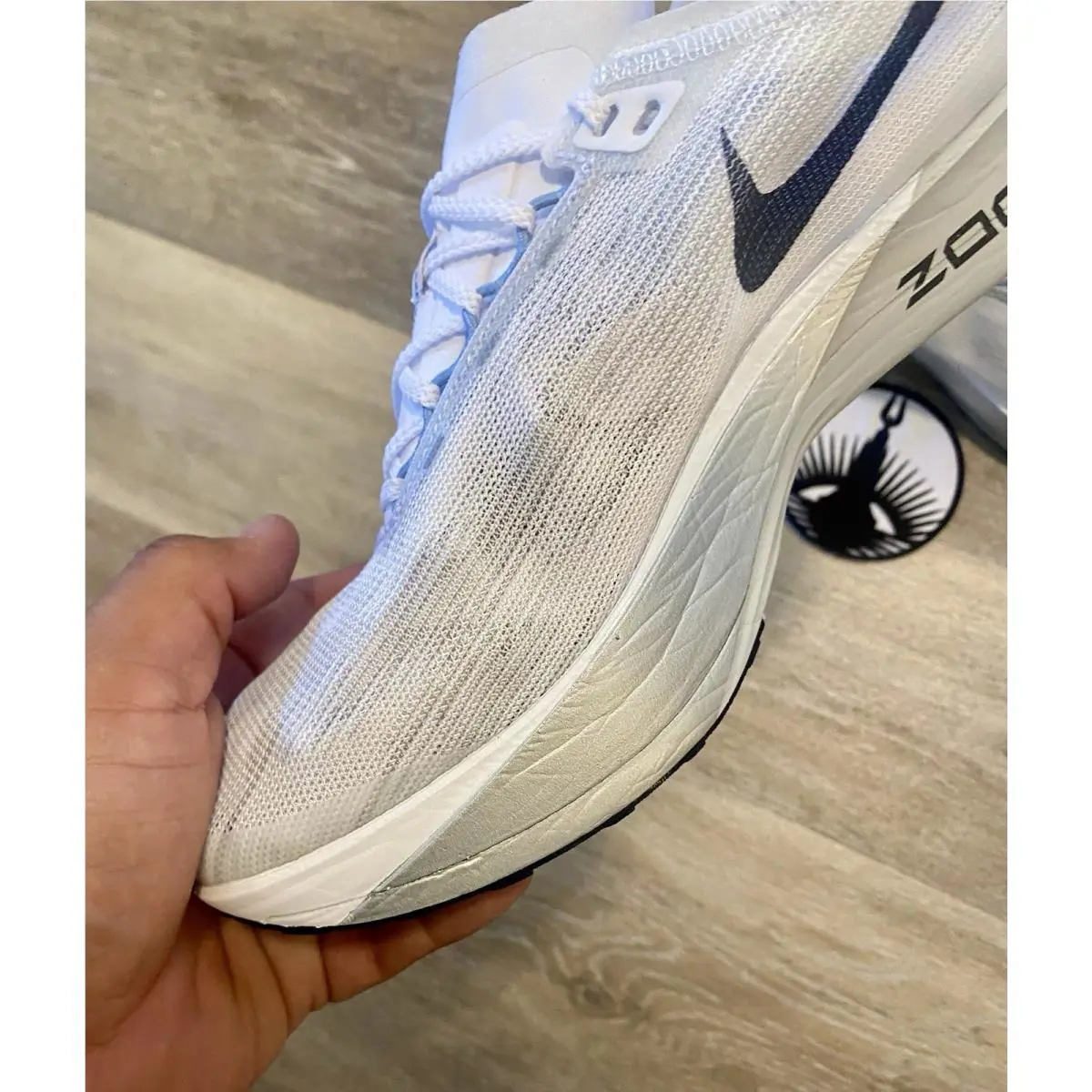 Nike shoes - Nike ZoomX Streakfly 2 - ZoomX Streakfly - HF6416-100 - White/ Obsidian Mist / Pure Platinum / Gridiron (UPC: 197862899993) 2