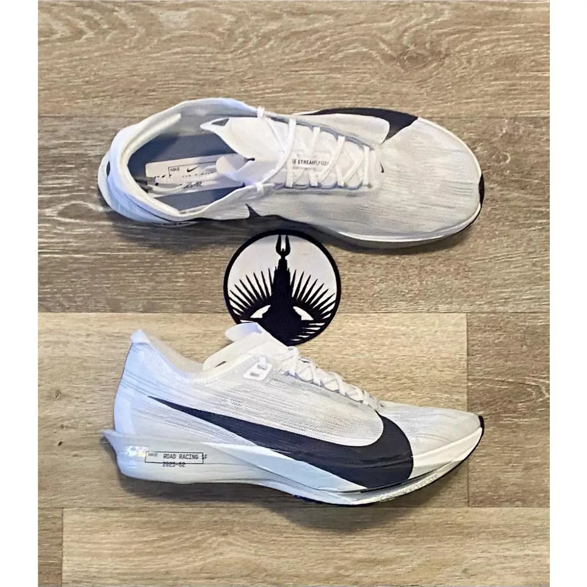 Nike shoes - Nike ZoomX Streakfly 2 - ZoomX Streakfly - HF6416-100 - White/ Obsidian Mist / Pure Platinum / Gridiron (UPC: 197862899993) 5