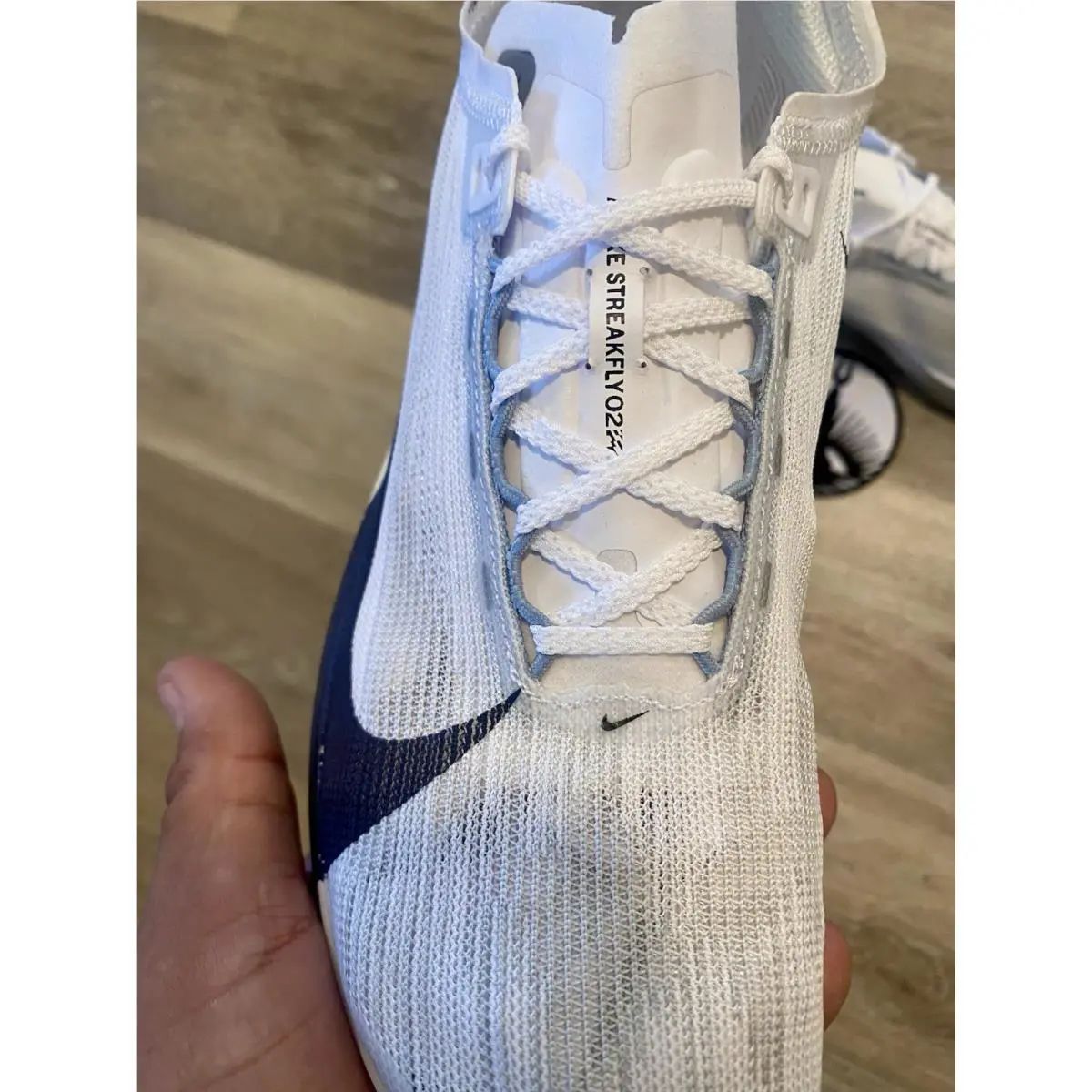 Nike shoes - Nike ZoomX Streakfly 2 - ZoomX Streakfly - HF6416-100 - White/ Obsidian Mist / Pure Platinum / Gridiron (UPC: 197862899993) 6