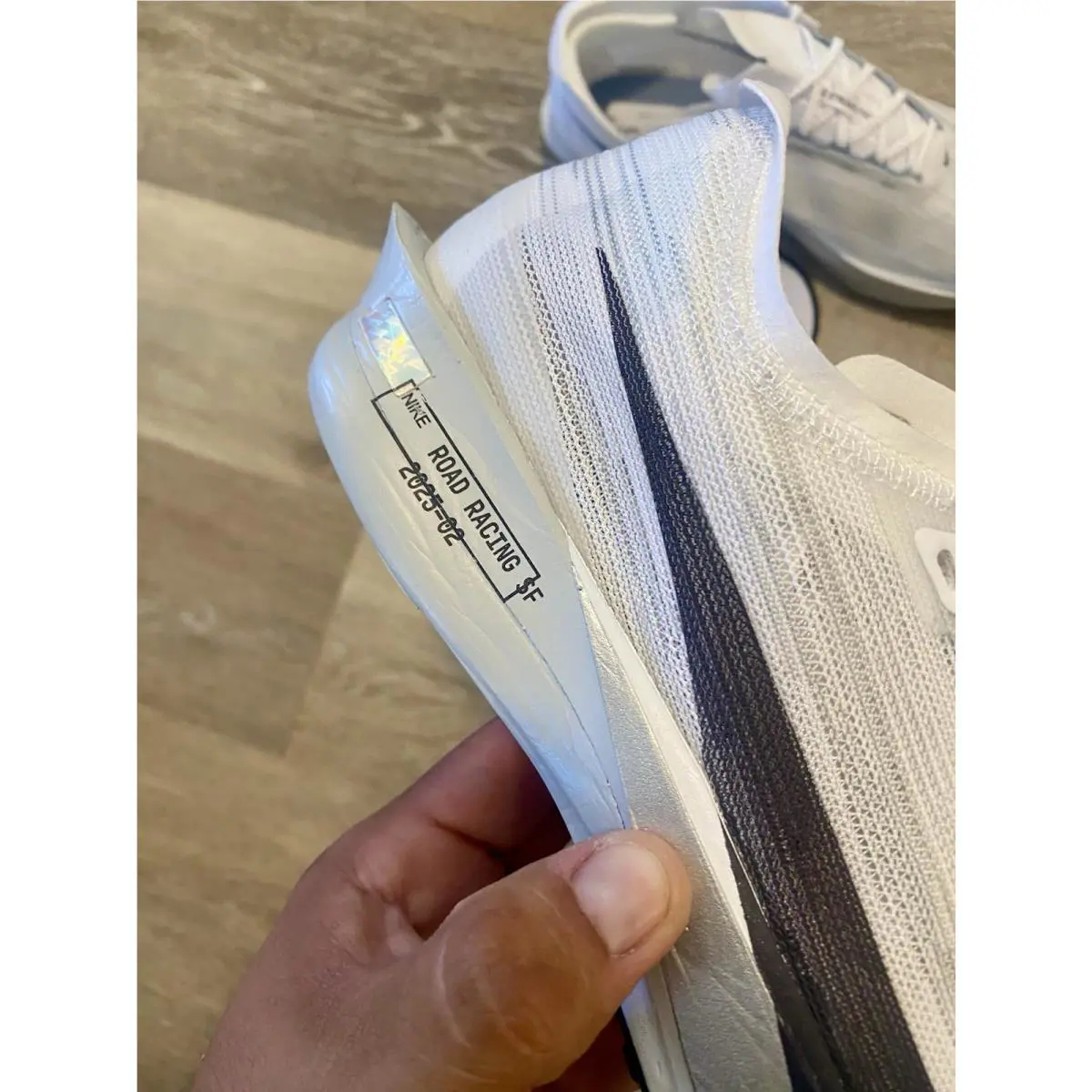 Nike shoes - Nike ZoomX Streakfly 2 - ZoomX Streakfly - HF6416-100 - White/ Obsidian Mist / Pure Platinum / Gridiron (UPC: 197862899993) 7