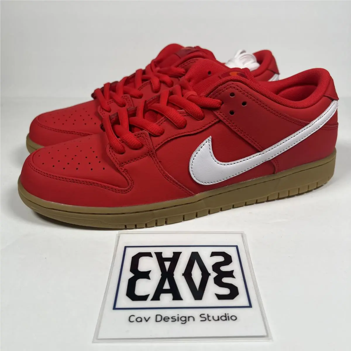 Nike shoes - Nike SB Dunk - Dunk - FJ1674-600 - Red (UPC: 196977840302) 3