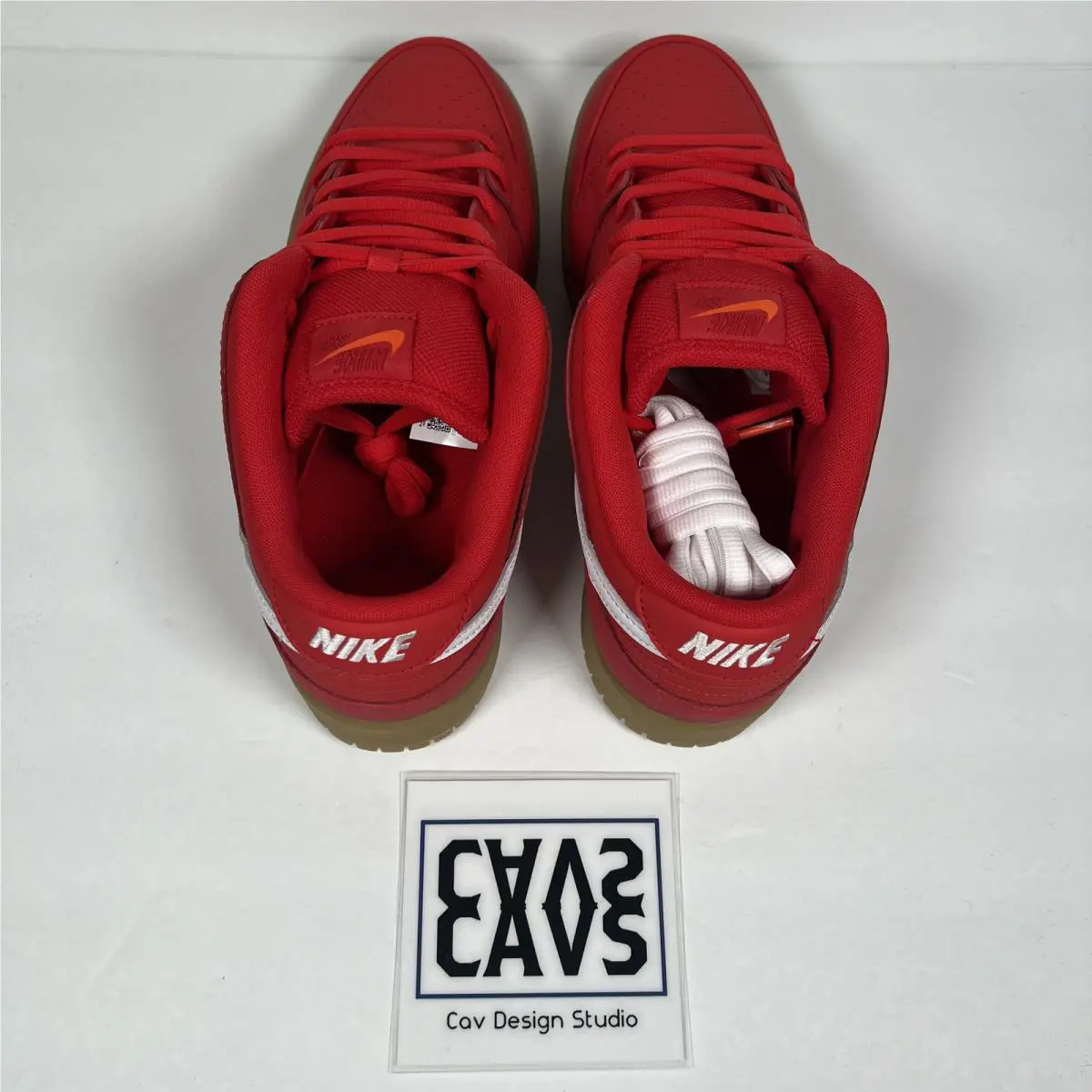 Nike shoes - Nike SB Dunk - Dunk - FJ1674-600 - Red (UPC: 196977840302) 6