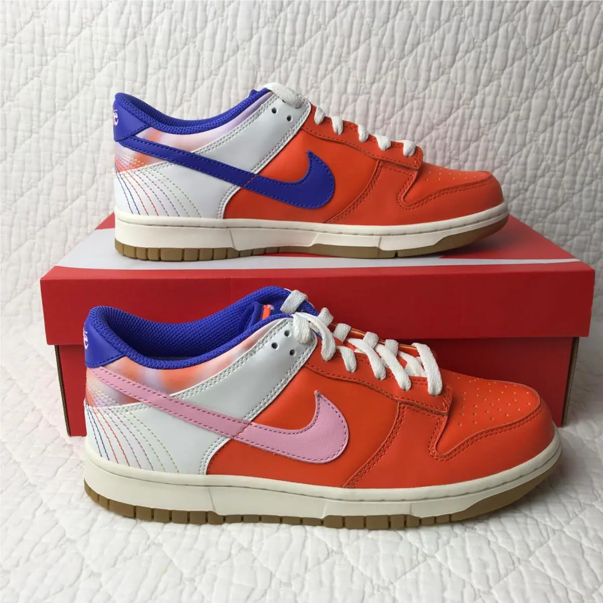 Nike shoes - Nike Dunk Low SE GS - Safety Orange/Med Soft Pink 0