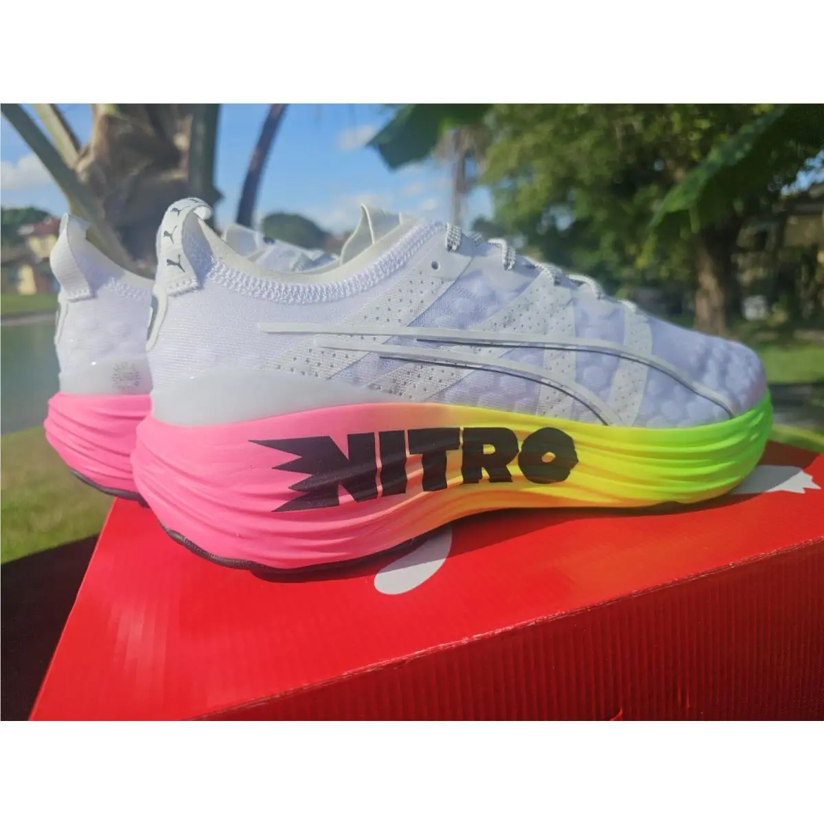 Puma shoes - PUMA ForeverRun Nitro - ForeverRun Nitro - 380005-02 - White 11