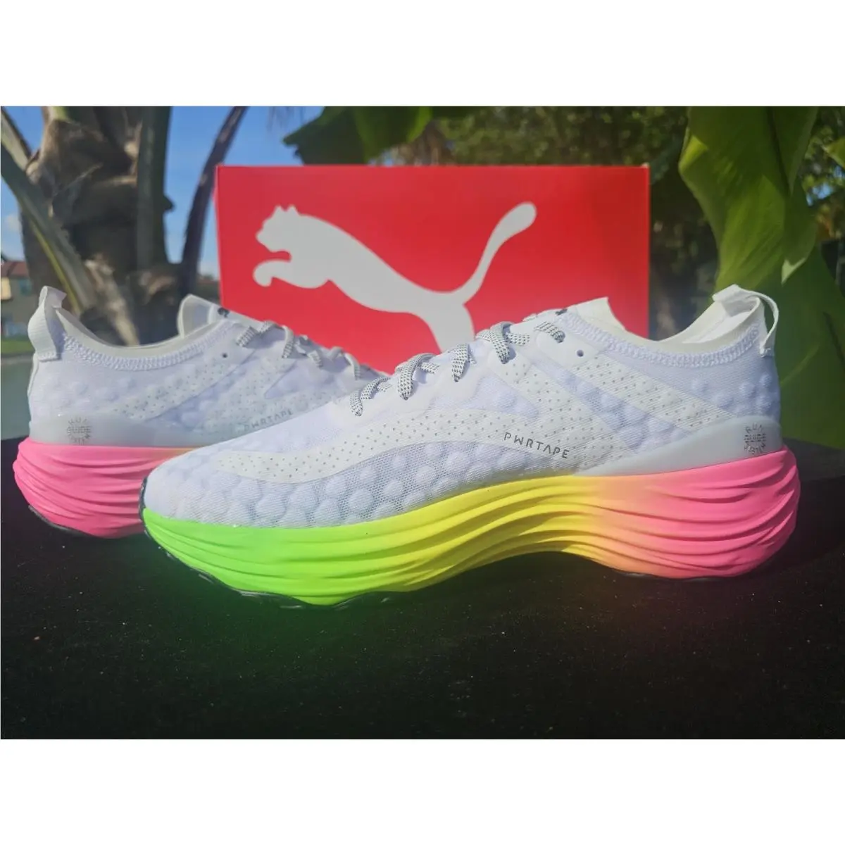 Puma shoes - PUMA ForeverRun Nitro - ForeverRun Nitro - 380005-02 - White 1