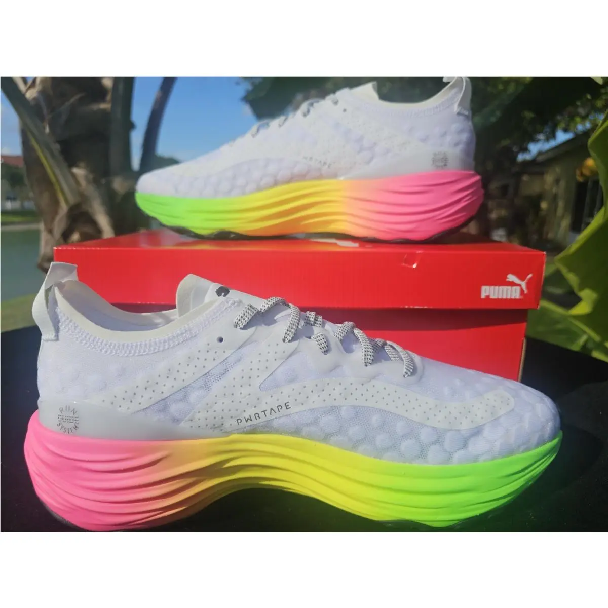 Puma shoes - PUMA ForeverRun Nitro - ForeverRun Nitro - 380005-02 - White 2