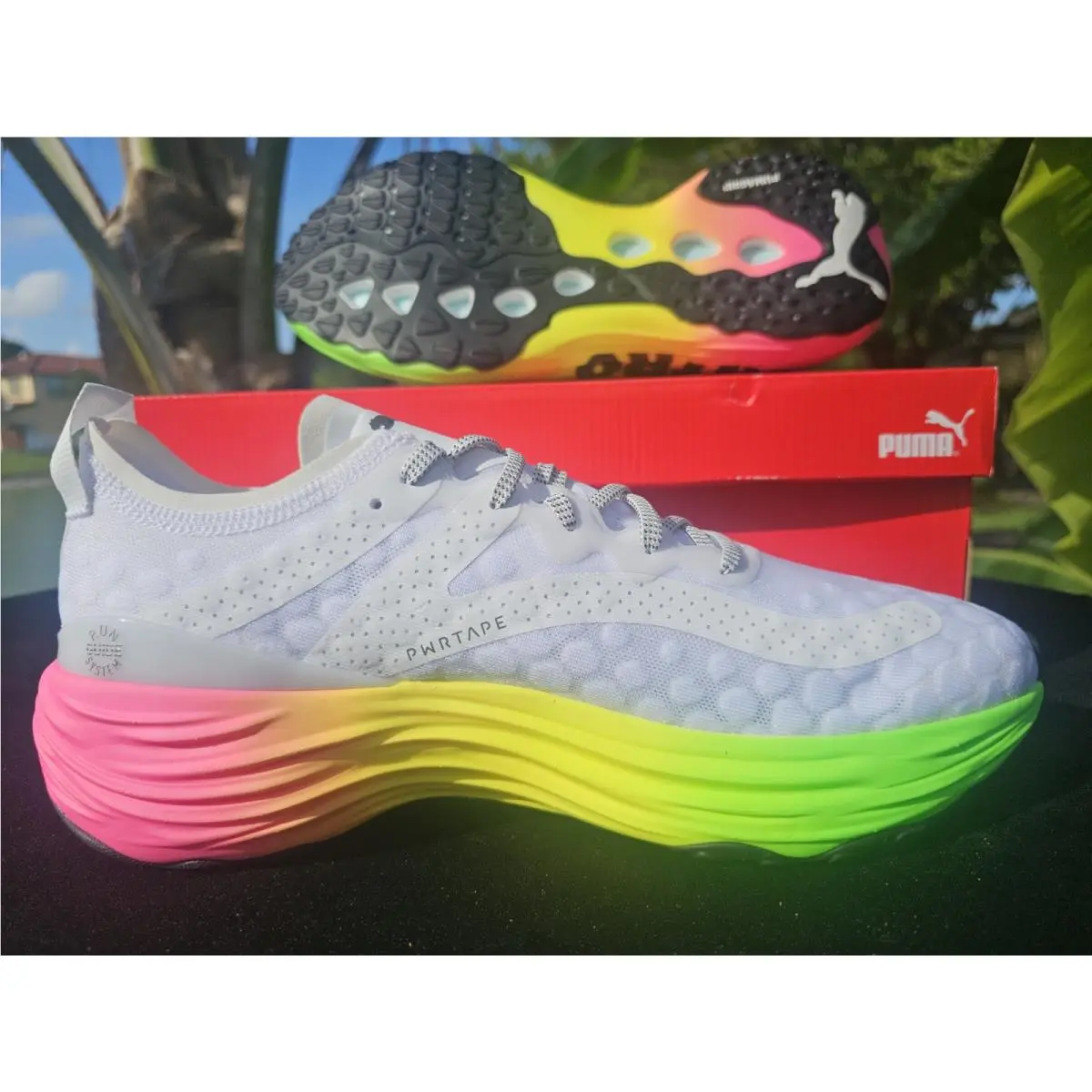 Puma shoes - PUMA ForeverRun Nitro - ForeverRun Nitro - 380005-02 - White 5