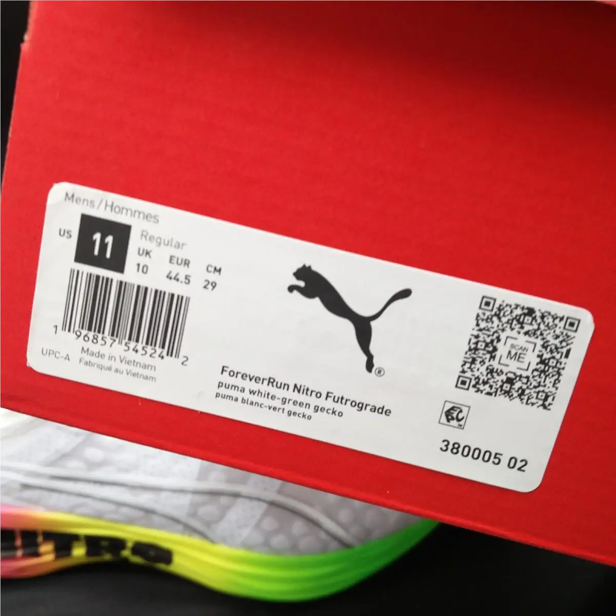 Puma shoes - PUMA ForeverRun Nitro - ForeverRun Nitro - 380005-02 - Multicolor 9
