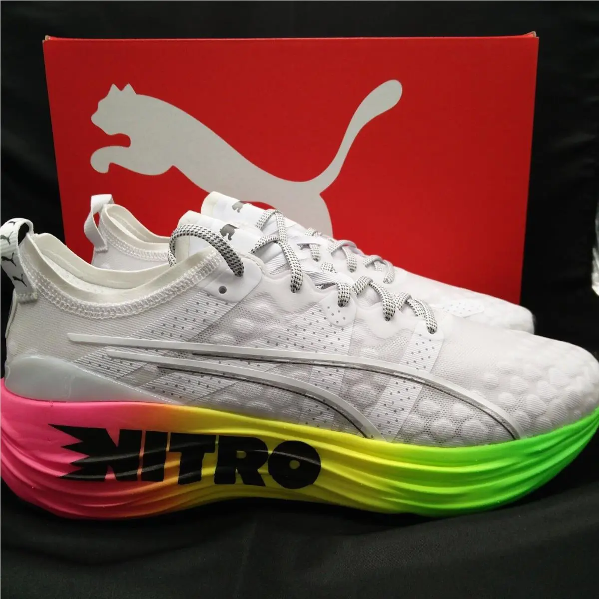Puma shoes - PUMA ForeverRun Nitro - ForeverRun Nitro - 380005-02 - Multicolor 7
