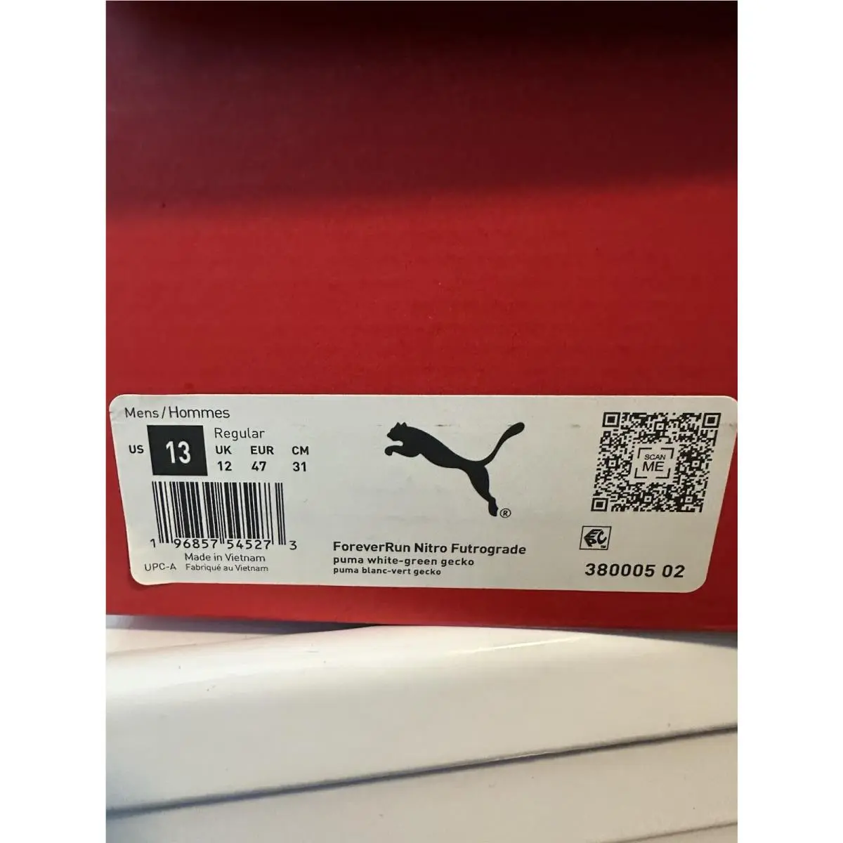 Puma shoes - PUMA ForeverRun Nitro - ForeverRun Nitro - 380005-02 - White 4