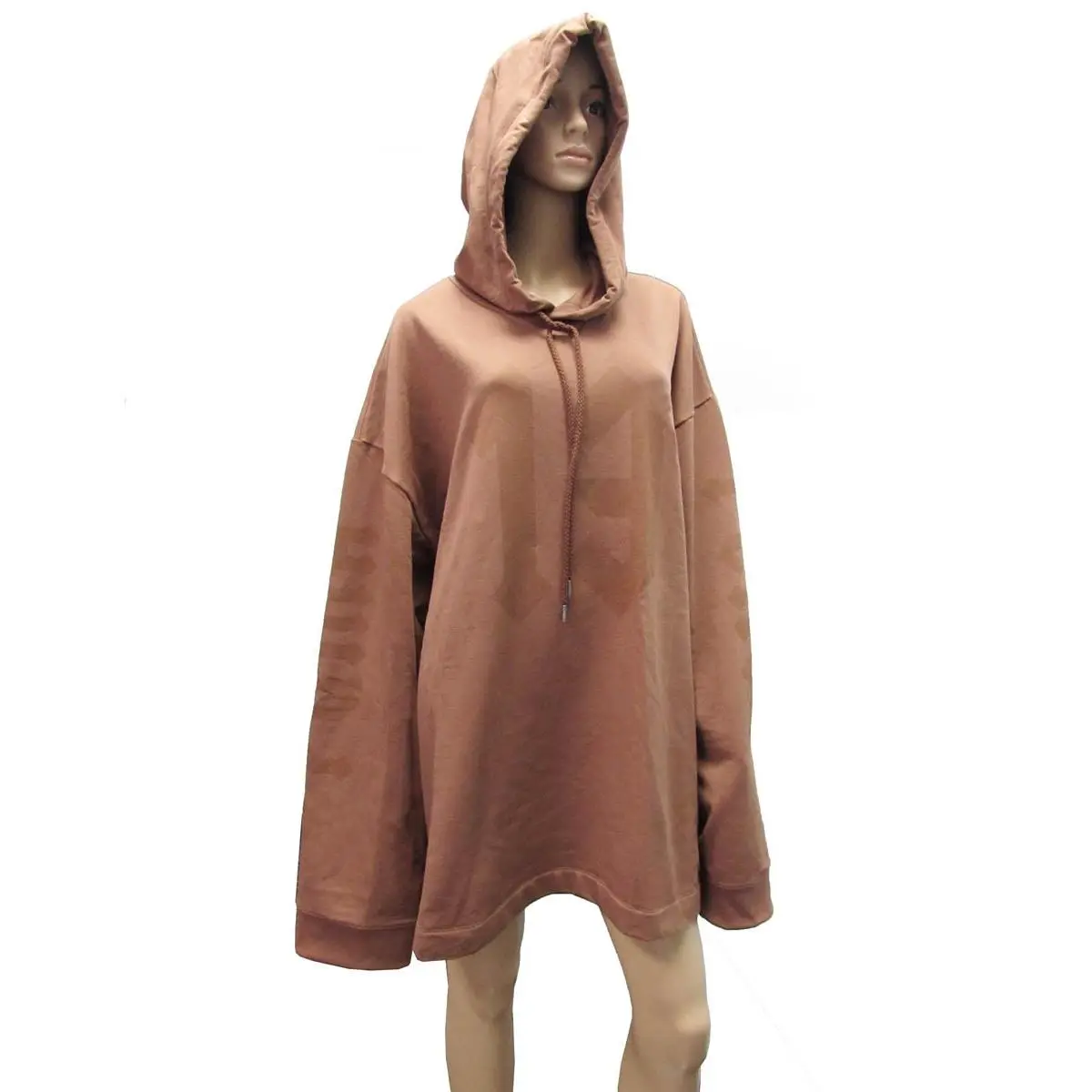 Fenty  By Rihanna Womens Long Sleeve Graphic Hoody Friar Brown XS by Puma
