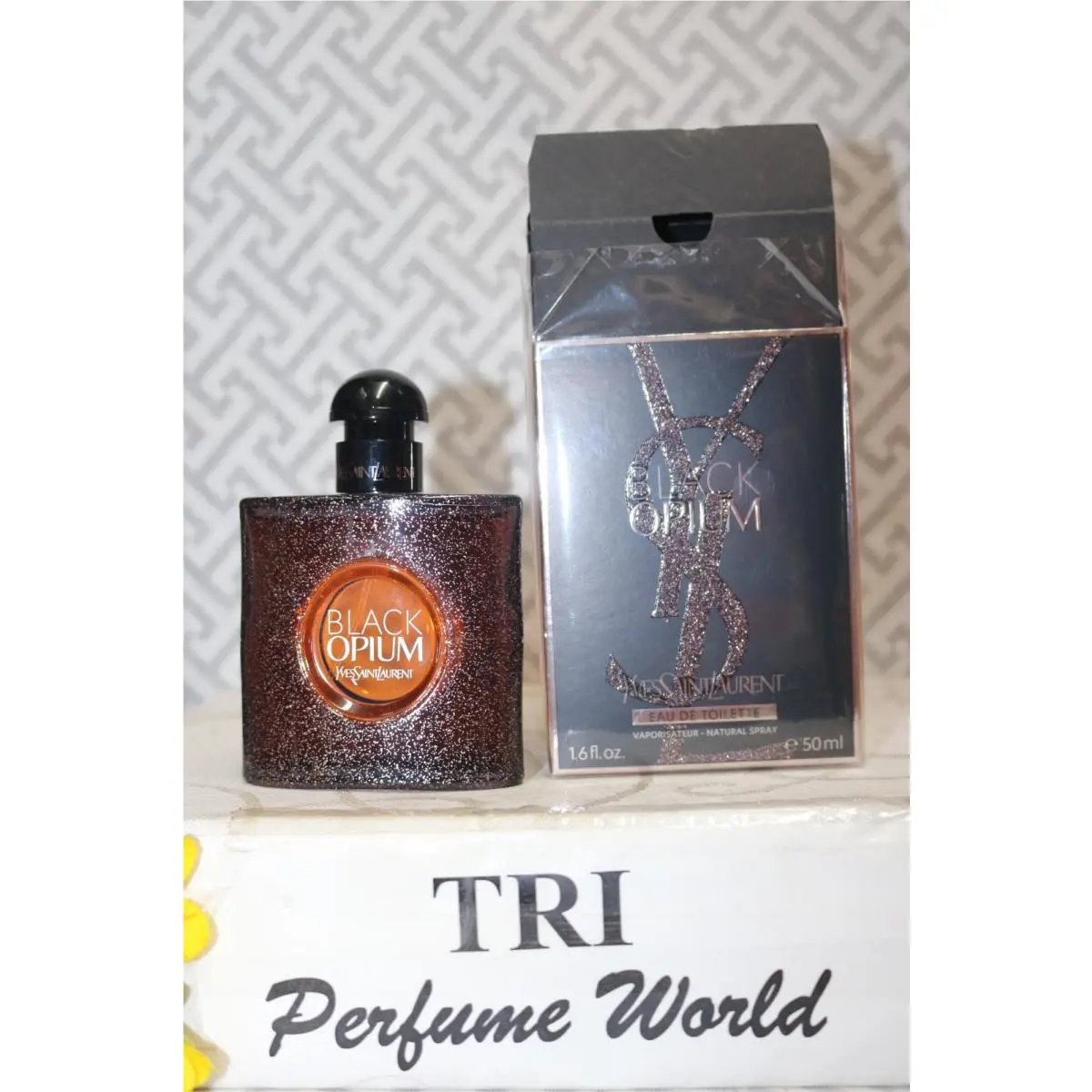 Black Opium Eau de Toilette Women Spray 1.6 Fl. oz by Yves Saint Laurent