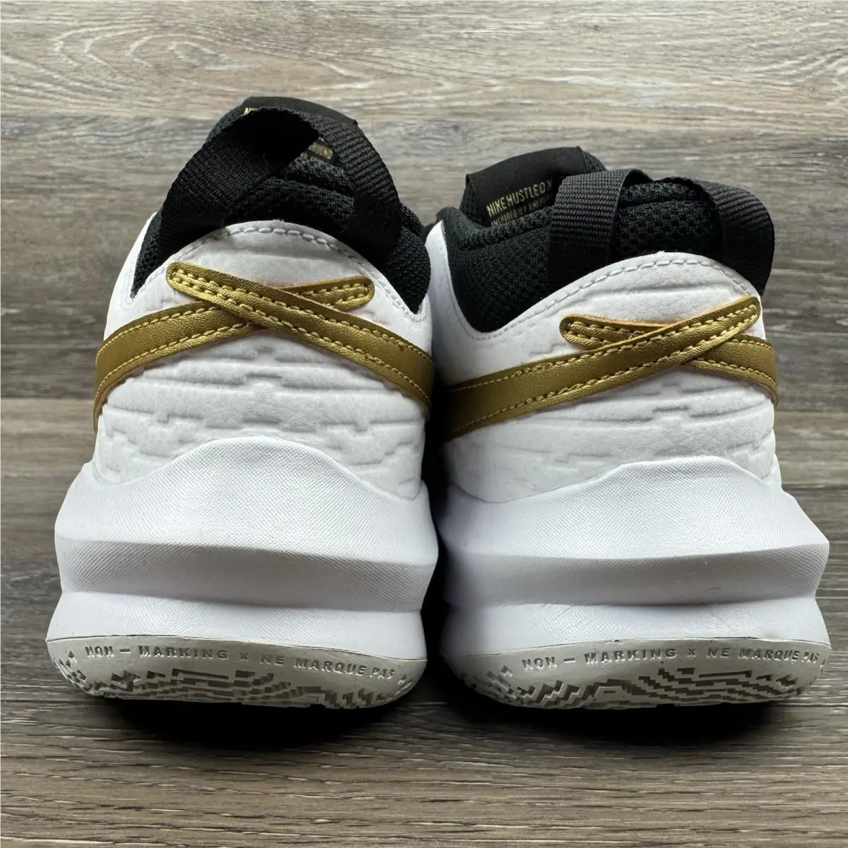 Nike shoes - Nike Team Hustle D10 - Team Hustle - cw6735-002 - White 3
