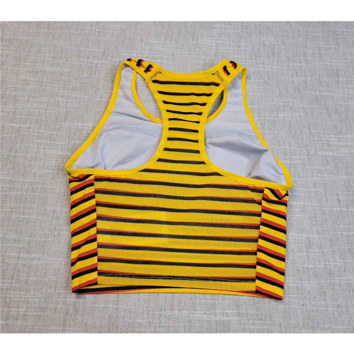Nike clothing - Nike Pro Elite Uganda Racing Top - DD7965-728 - Yellow Black Red 0