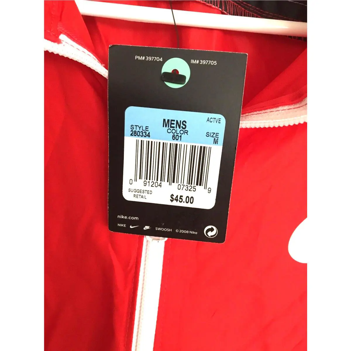 Nike clothing - Red (UPC: 091204073259) 3