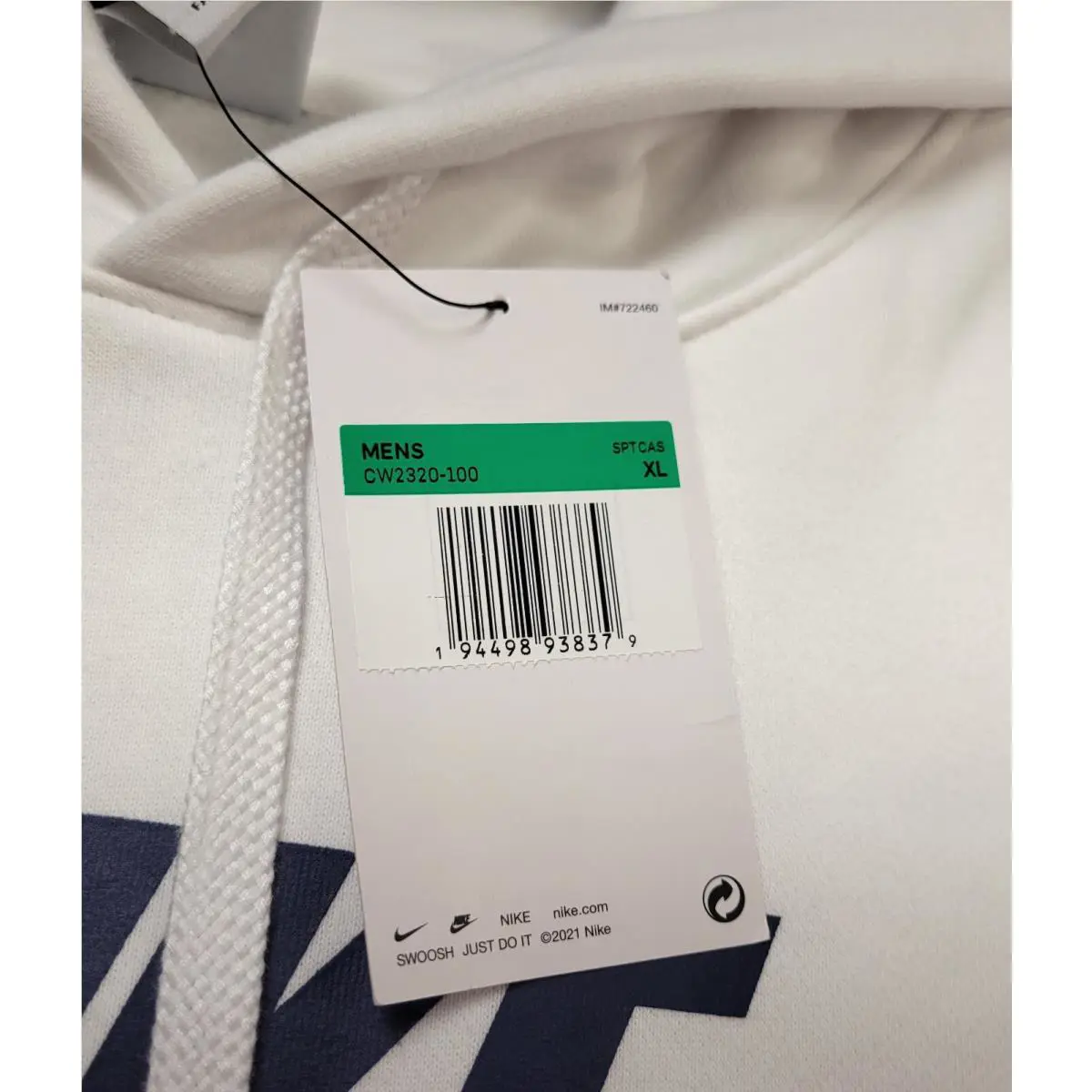 Nike clothing - CW2320-100 - CW2320-100 - White Blue Orange 6