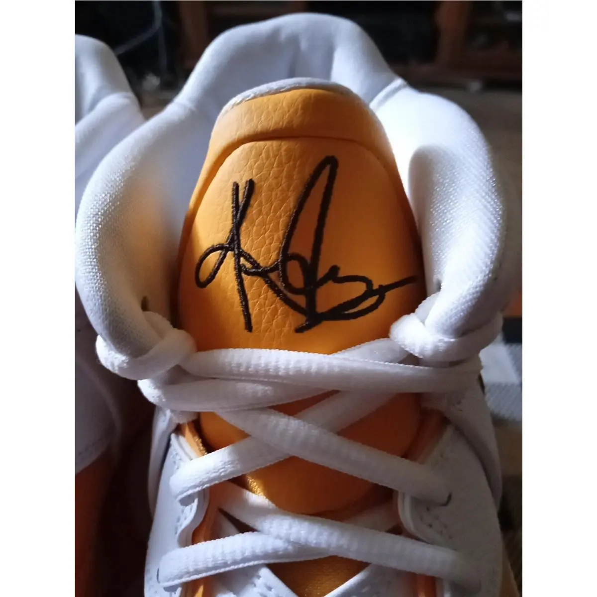 Nike shoes - Nike Kyrie Infinity - Kyrie Infinity - DX6653-701 - University Gold - White - Black 0