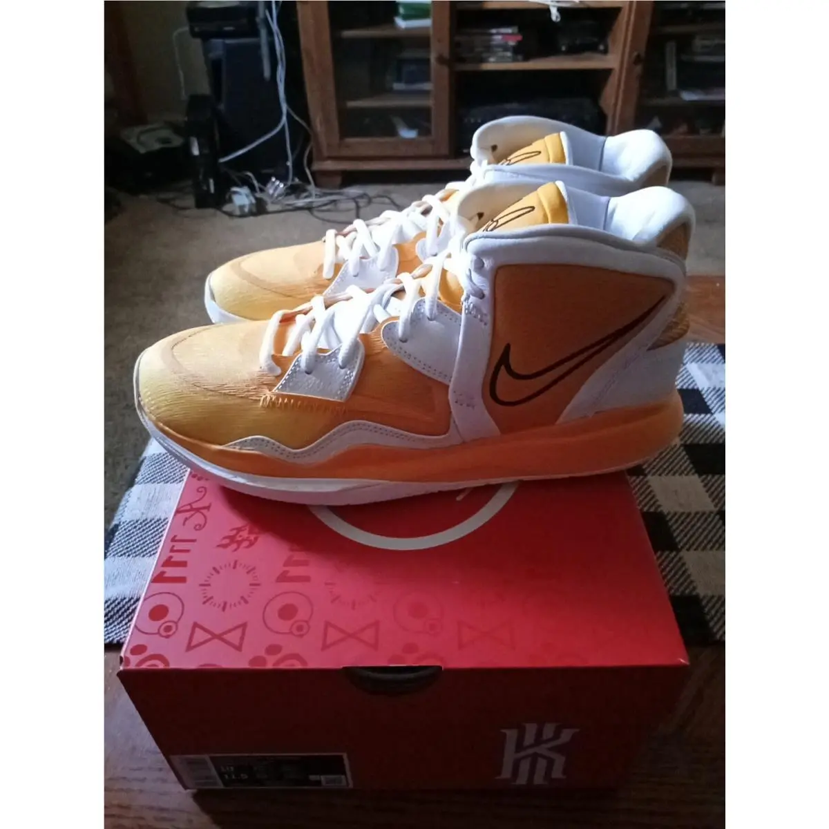 Nike shoes - Nike Kyrie Infinity - Kyrie Infinity - DX6653-701 - University Gold - White - Black 1