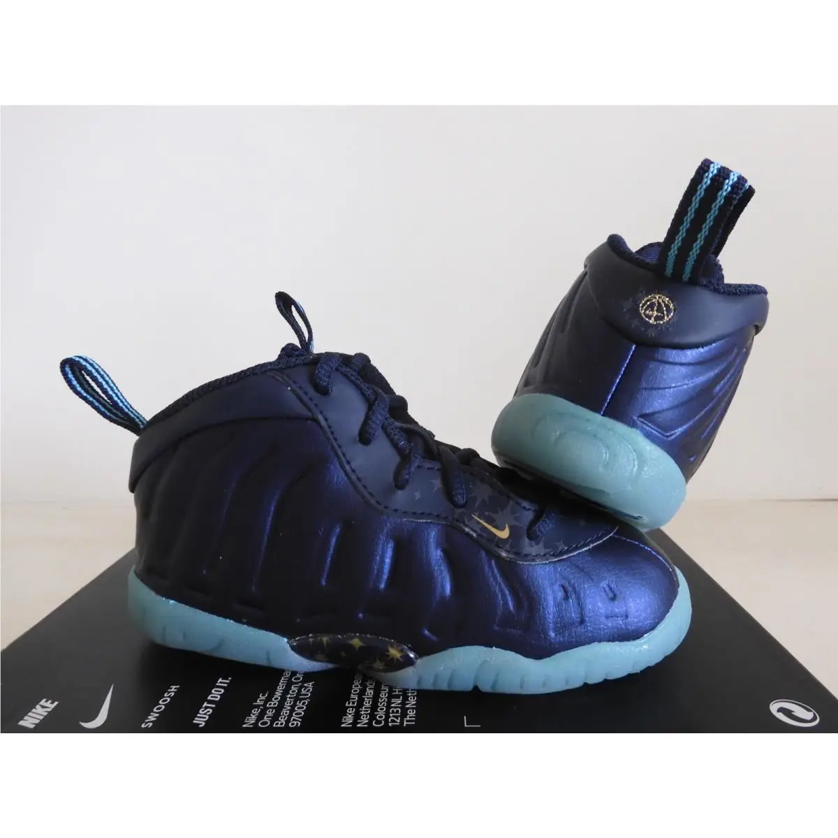 Nike shoes - Nike Foamposite One and Pro - Blue (UPC: 194499438670) 0