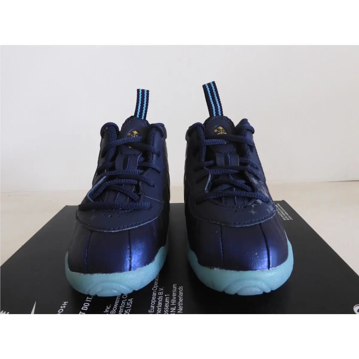 Nike shoes - Nike Foamposite One and Pro - Blue (UPC: 194499438670) 1