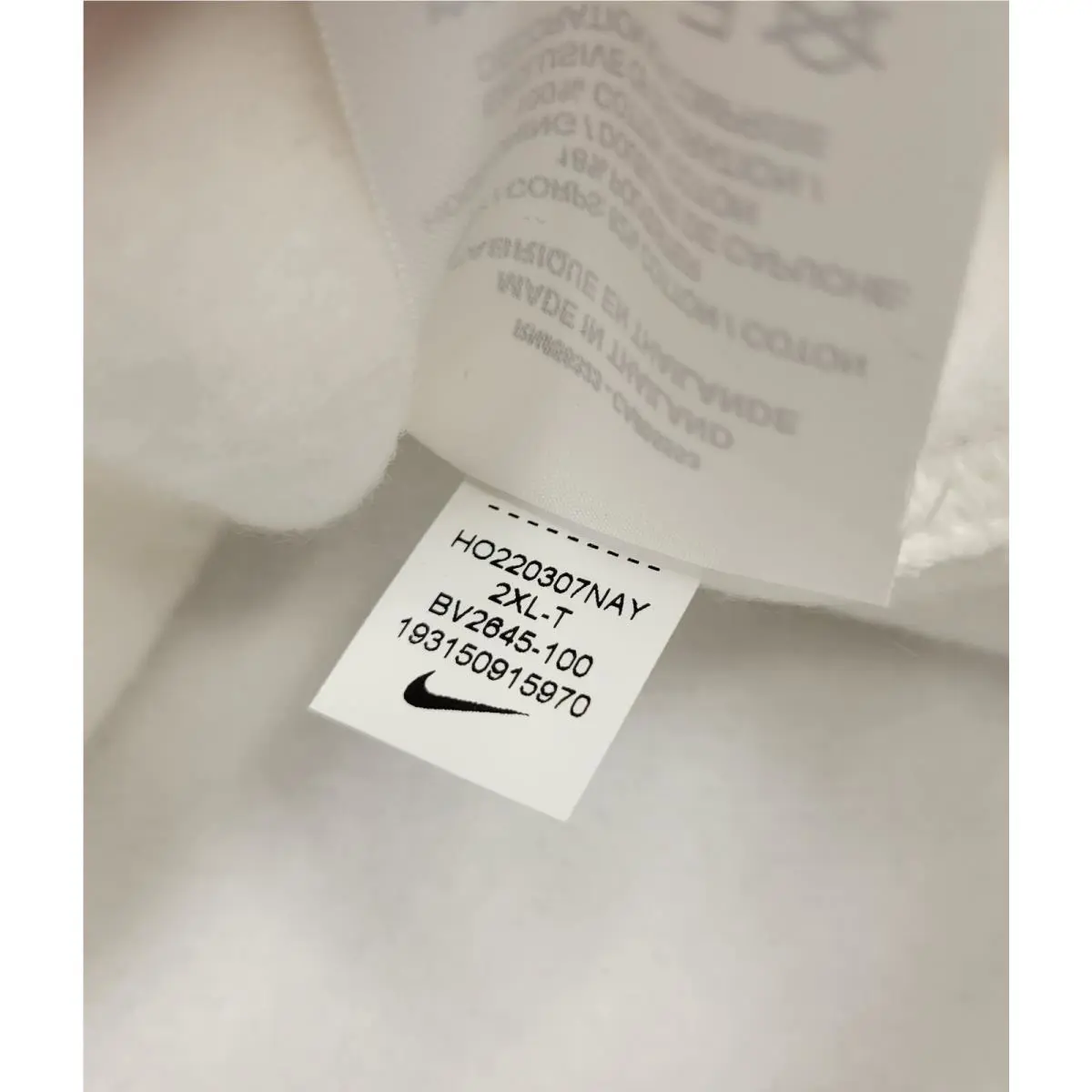 Nike clothing - BV2645-100 - BV2645-100 - White Black 9