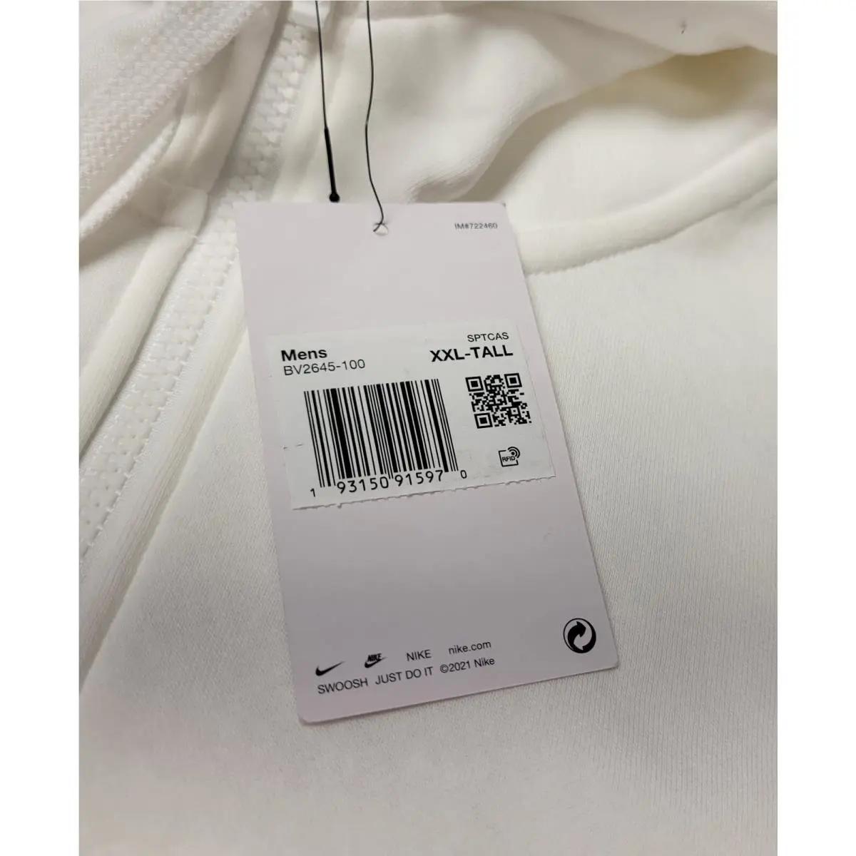 Nike clothing - BV2645-100 - BV2645-100 - White Black 7