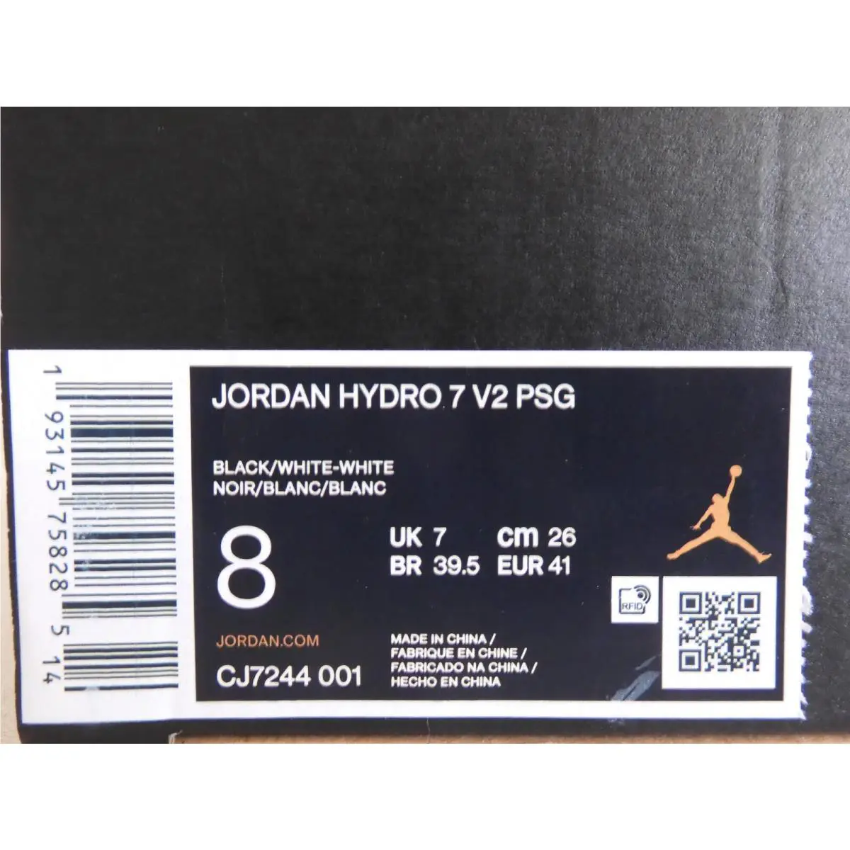 Nike shoes - Jordan Hydro - Hydro - Black (UPC: 193145758285) 6