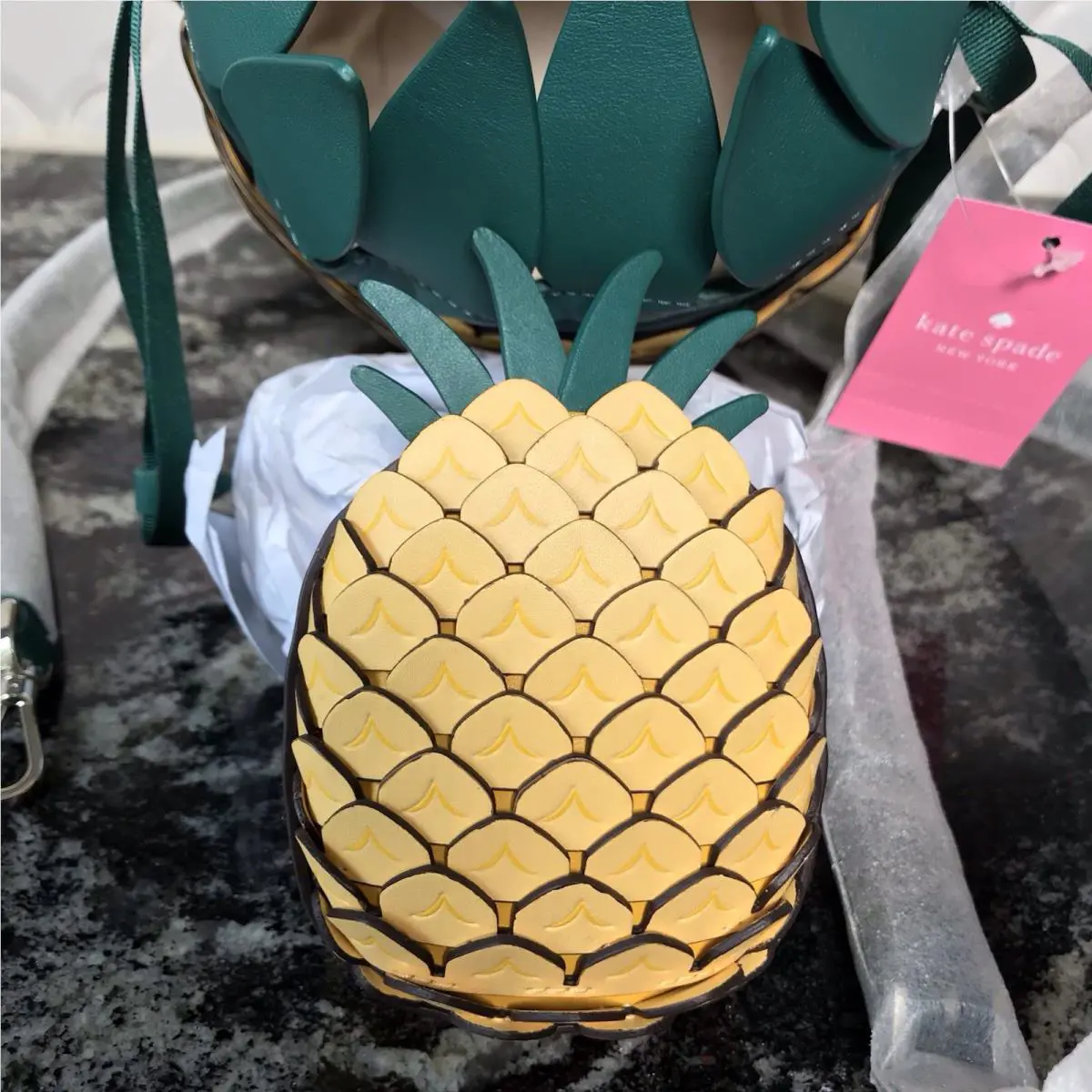 Kate Spade Pineapple Colada Coin Purse New