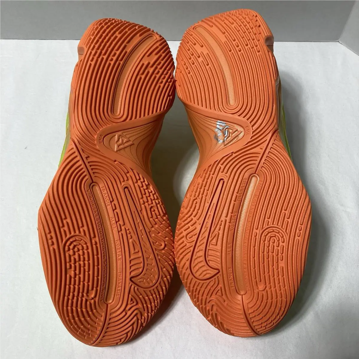 Nike shoes - Nike Giannis Immortality - Giannis Immortality - FQ3680-301 - Cyber/Bright Mandarin-Sundial (UPC: 00197600183834) 7