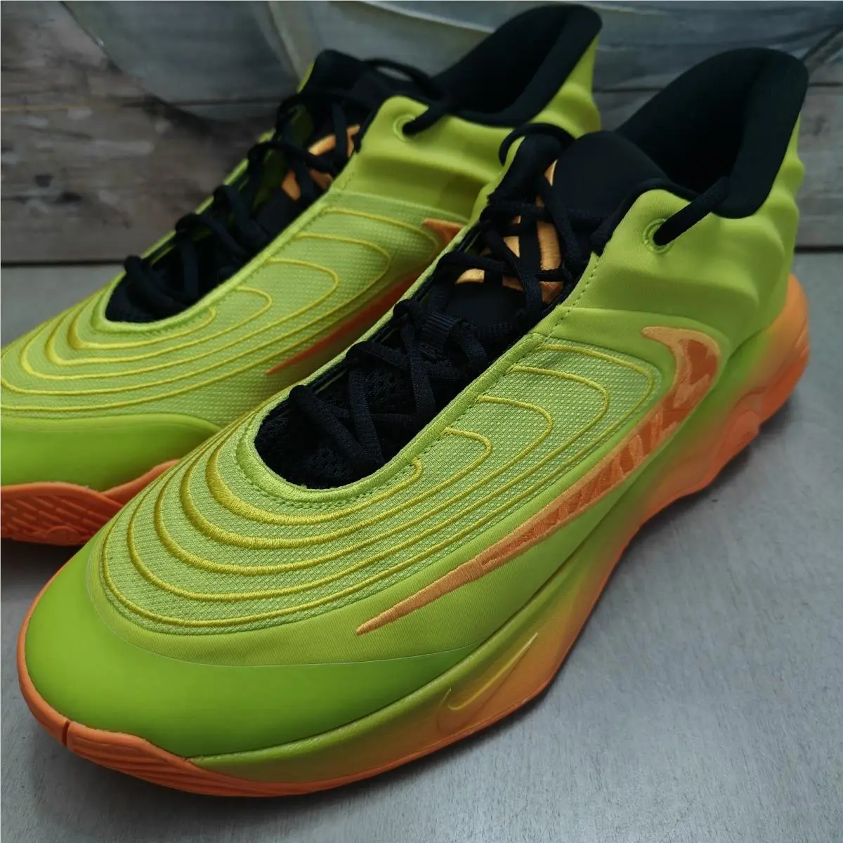 Nike shoes - Nike Giannis Immortality - Giannis Immortality - FQ3680-301 - Cyber/Bright Mandarin-Sundial 2