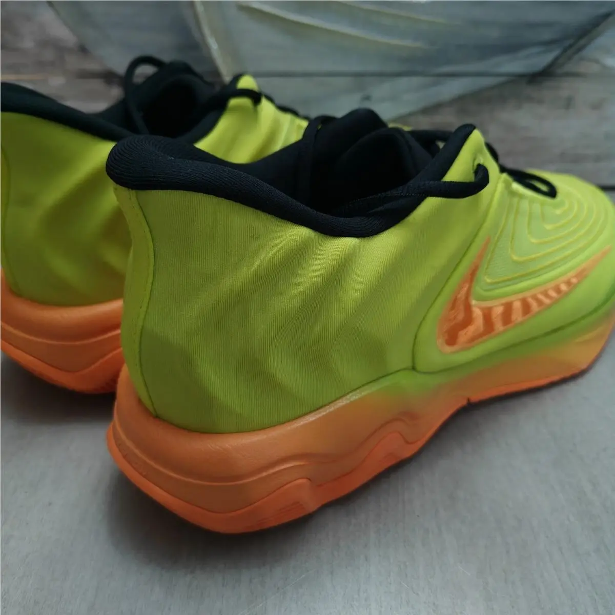 Nike shoes - Nike Giannis Immortality - Giannis Immortality - FQ3680-301 - Cyber/Bright Mandarin-Sundial 4