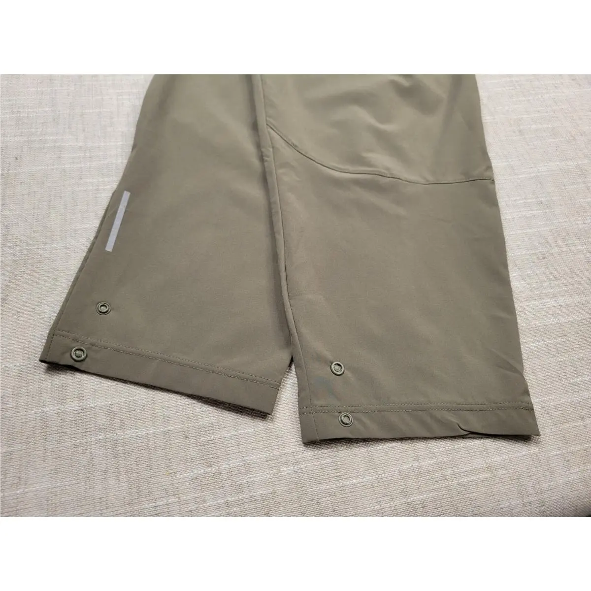 Nike clothing - Nike Trail Dawn Range Running Pants - DX0855-222 - Green Black 8