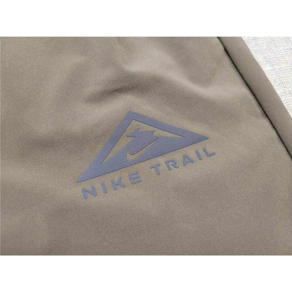 Nike clothing - Nike Trail Dawn Range Running Pants - DX0855-222 - Green Black 3