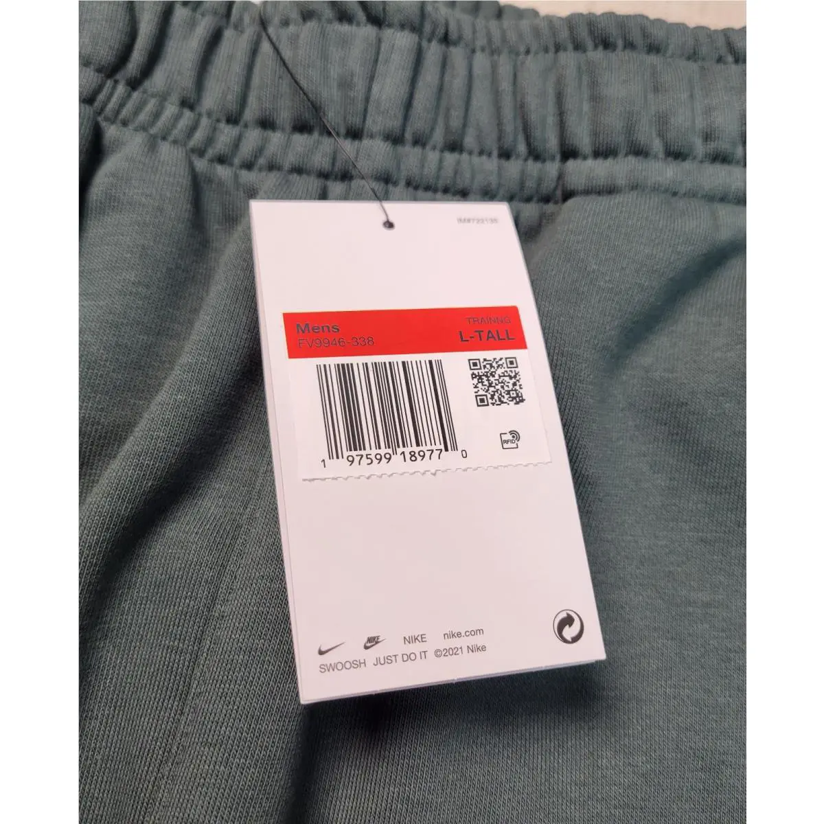 Nike clothing - Nike Dri-Fit Fleece Jogger Pants - FV9946-338 - Green 9