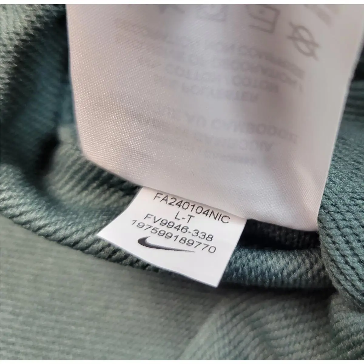 Nike clothing - Nike Dri-Fit Fleece Jogger Pants - FV9946-338 - Green 11