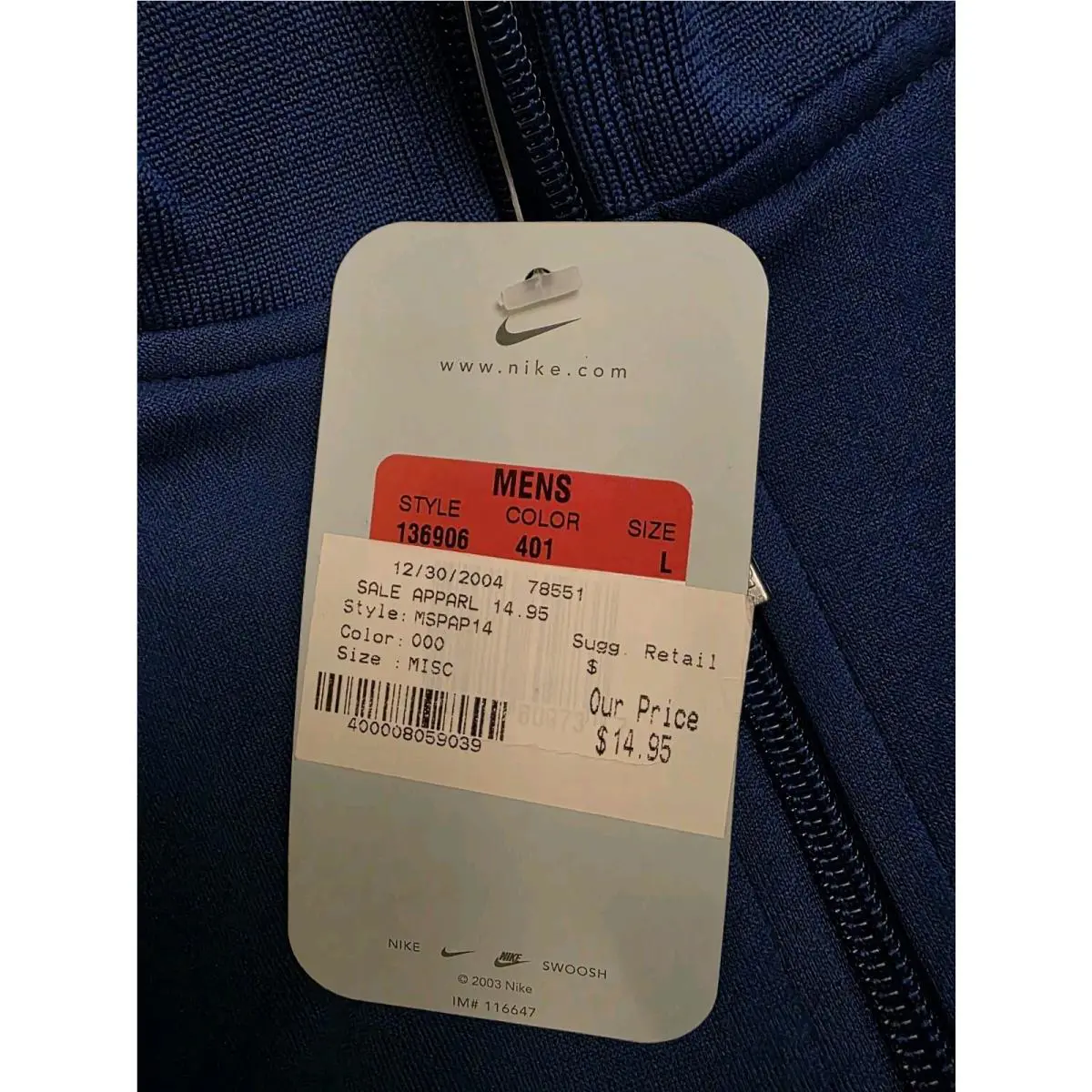 Nike clothing - NIKE AIR Flight it off - Blue 6
