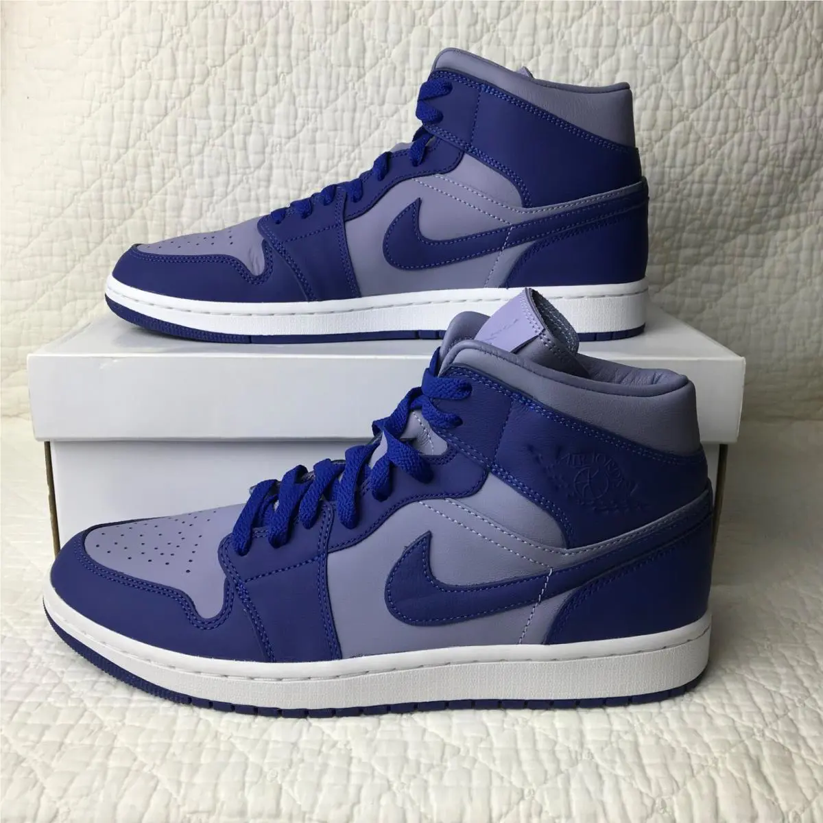 Nike shoes - Air Jordan 1 - Air - DH7821-500 - Iron Purple/Deep Royal Blue 1