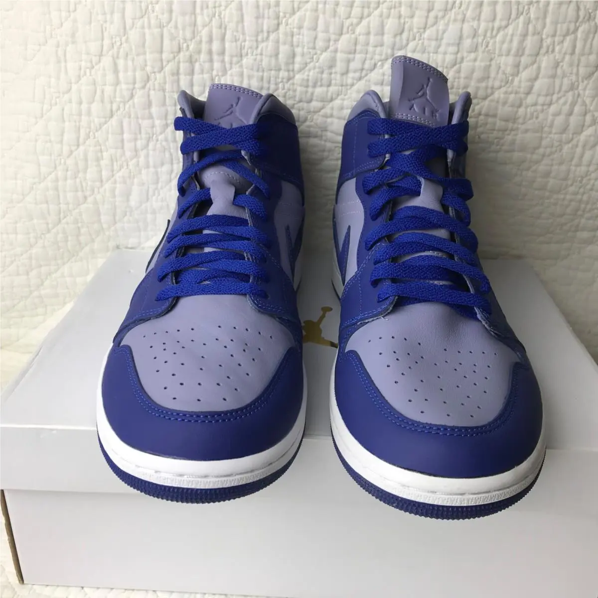 Nike shoes - Air Jordan 1 - Air - DH7821-500 - Iron Purple/Deep Royal Blue 3